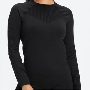 Fabletics Sync Long Sleeve II Medium Black
